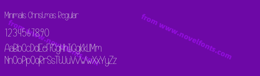 Minimalis Christmas RegularPreview Minimalis Christmas RegularPreview