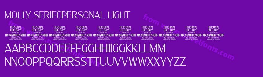 Molly SerifCPERSONAL LightPreview