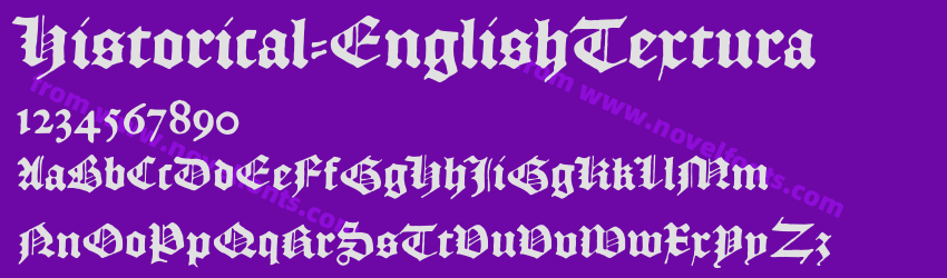 Historical-EnglishTexturaPreview