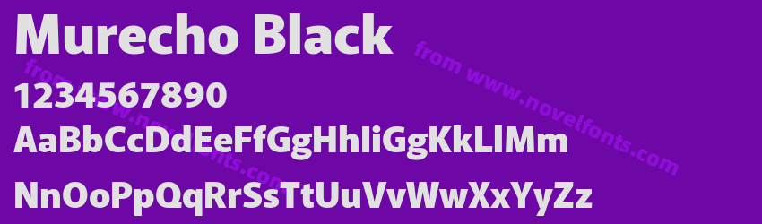 Murecho BlackPreview Murecho BlackPreview