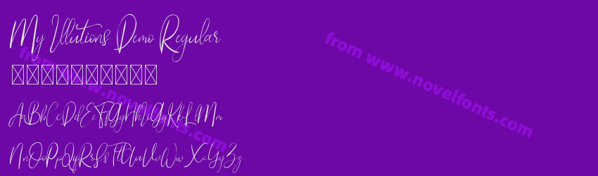 My Illutions Demo RegularPreview My Illutions Demo RegularPreview