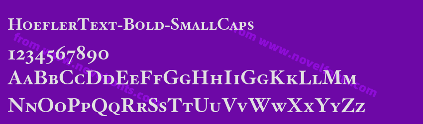 HoeflerText-Bold-SmallCapsPreview