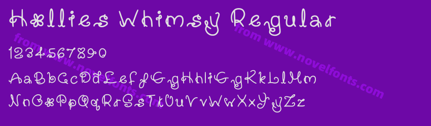 Hollies Whimsy RegularPreview