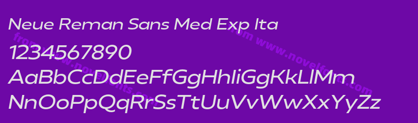 Neue Reman Sans Med Exp ItaPreview Neue Reman Sans Med Exp ItaPreview