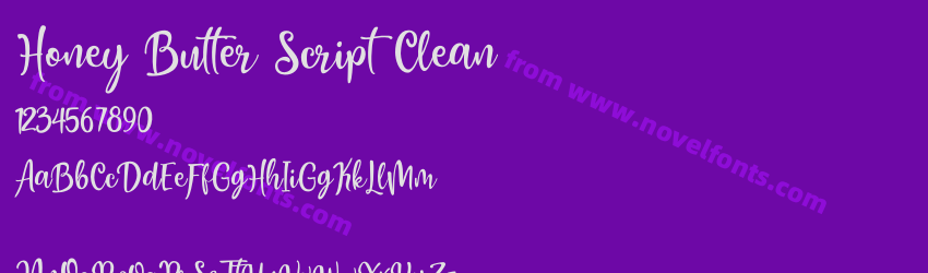 Honey Butter Script CleanPreview