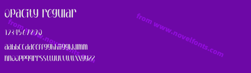 Opacity RegularPreview Opacity RegularPreview