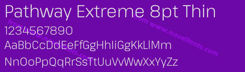 Pathway Extreme 8pt ThinPreview Pathway Extreme 8pt ThinPreview