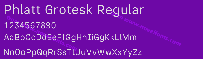 Phlatt Grotesk RegularPreview Phlatt Grotesk RegularPreview