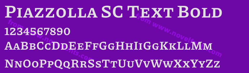Piazzolla SC Text BoldPreview Piazzolla SC Text BoldPreview