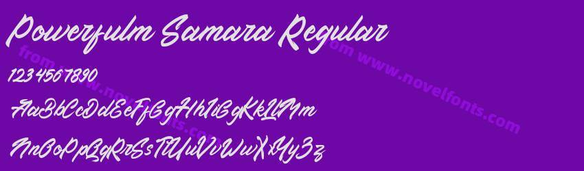 Powerfulm Samara RegularPreview Powerfulm Samara RegularPreview
