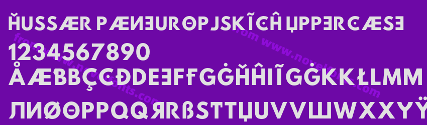 Hussar Paneuropjskich UppercasePreview