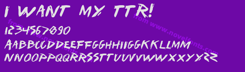 I Want My TTR!Preview