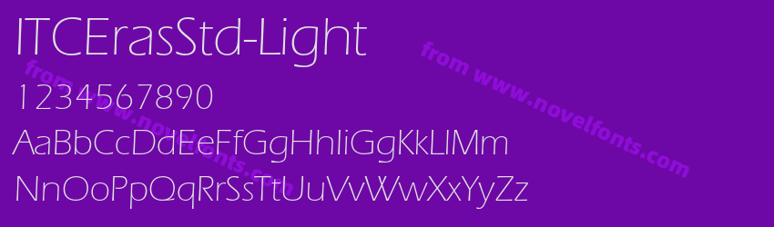 ITCErasStd-LightPreview