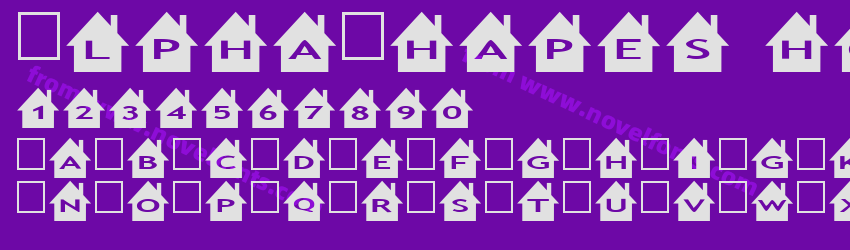 AlphaShapes housesPreview