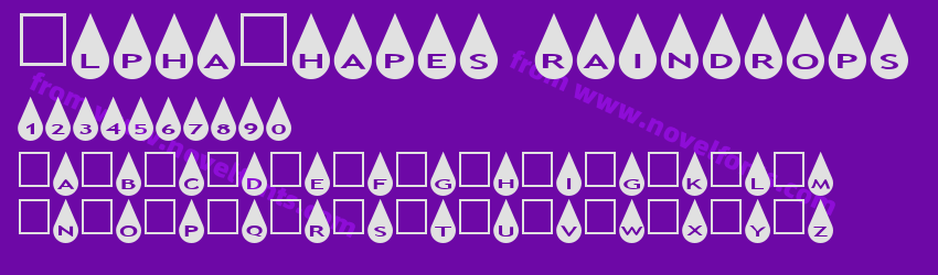 AlphaShapes raindropsPreview