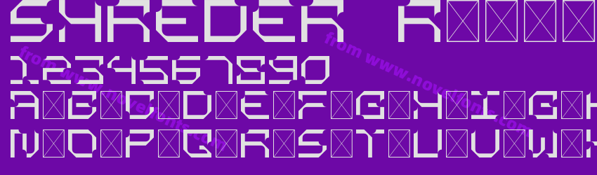SHREDER RegularPreview SHREDER RegularPreview