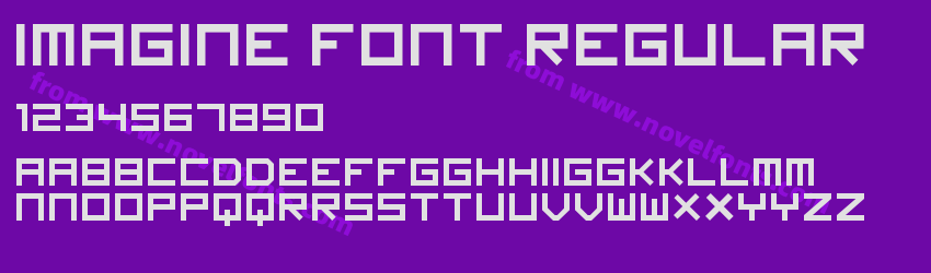 Imagine Font RegularPreview