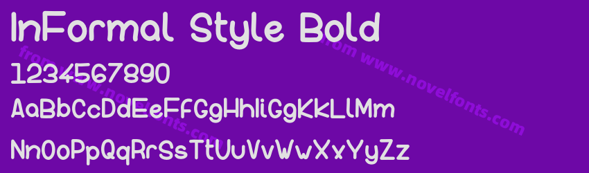 InFormal Style BoldPreview