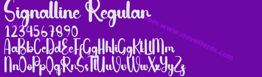 Signalline RegularPreview Signalline RegularPreview
