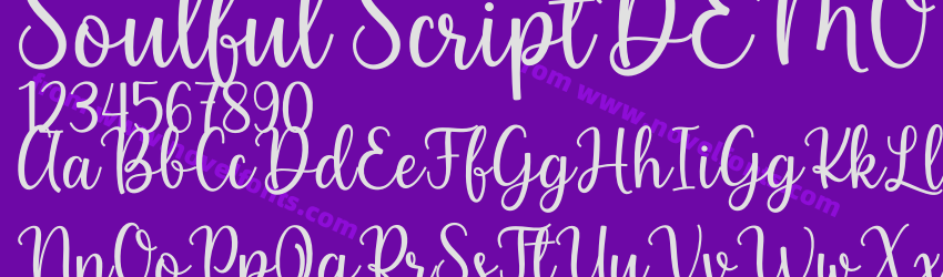 Soulful ScriptDEMO DEMOPreview Soulful ScriptDEMO DEMOPreview