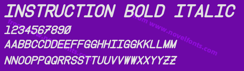 Instruction Bold ItalicPreview