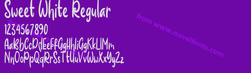 Sweet White RegularPreview