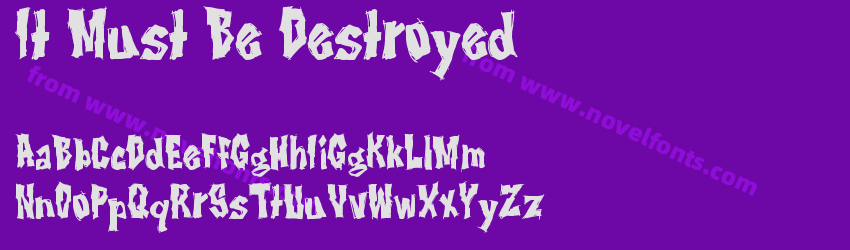 It Must Be DestroyedPreview