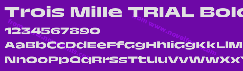 Trois Mille TRIAL Bold 27Preview Trois Mille TRIAL Bold 27Preview