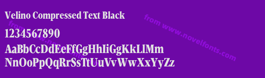 Velino Compressed Text BlackPreview Velino Compressed Text BlackPreview