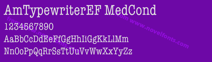 AmTypewriterEF MedCondPreview