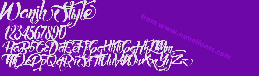 Wanih StylePreview Wanih StylePreview