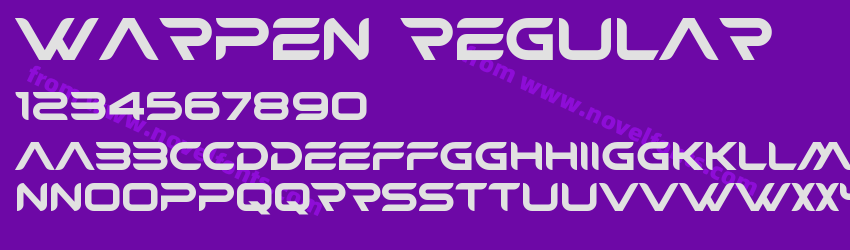 Warpen RegularPreview Warpen RegularPreview