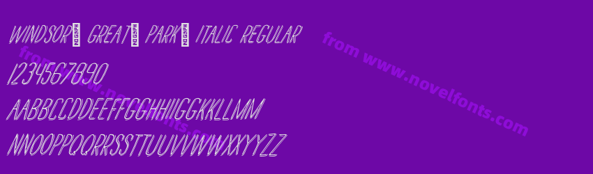 Windsor_ Great_ Park_ Italic RegularPreview Windsor_ Great_ Park_ Italic RegularPreview