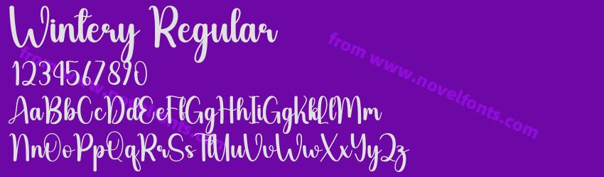Wintery RegularPreview Wintery RegularPreview
