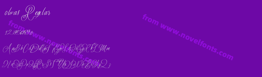 olwas RegularPreview olwas RegularPreview