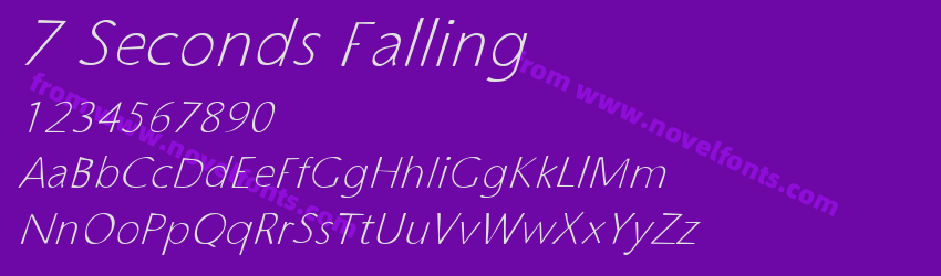 7 Seconds FallingPreview 7 Seconds FallingPreview