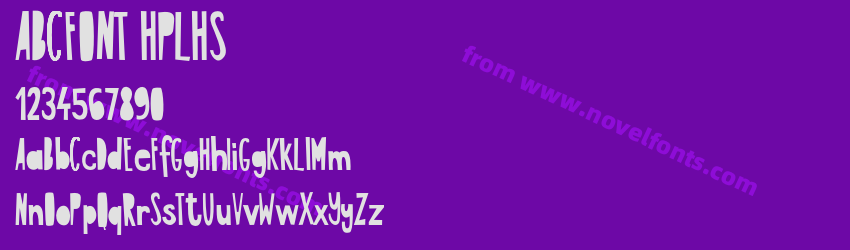 ABCFONT HPLHSPreview ABCFONT HPLHSPreview