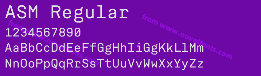 ASM RegularPreview ASM RegularPreview