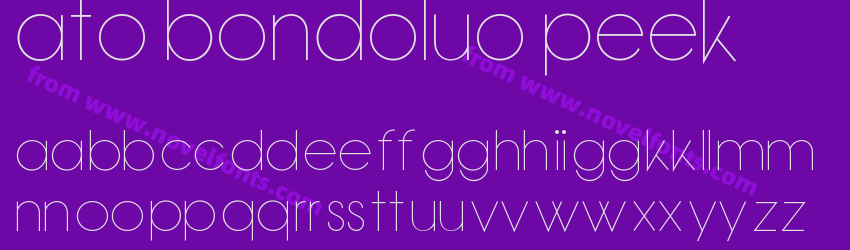 ATO Bondoluo PeekPreview ATO Bondoluo PeekPreview