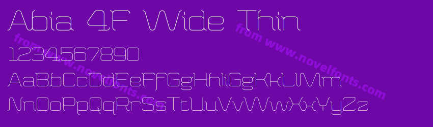Abia 4F Wide ThinPreview Abia 4F Wide ThinPreview