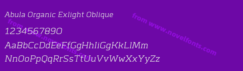 Abula Organic Exlight ObliquePreview Abula Organic Exlight ObliquePreview