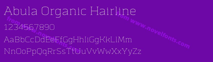 Abula Organic HairlinePreview Abula Organic HairlinePreview