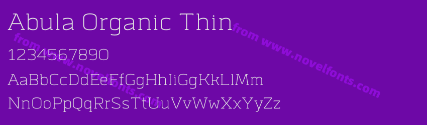 Abula Organic ThinPreview Abula Organic ThinPreview