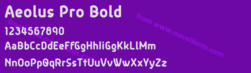 Aeolus Pro BoldPreview Aeolus Pro BoldPreview
