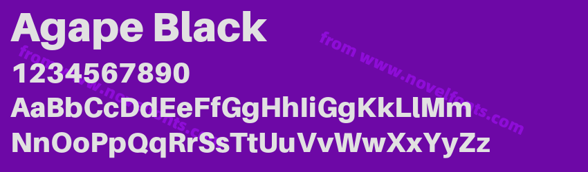 Agape BlackPreview Agape BlackPreview