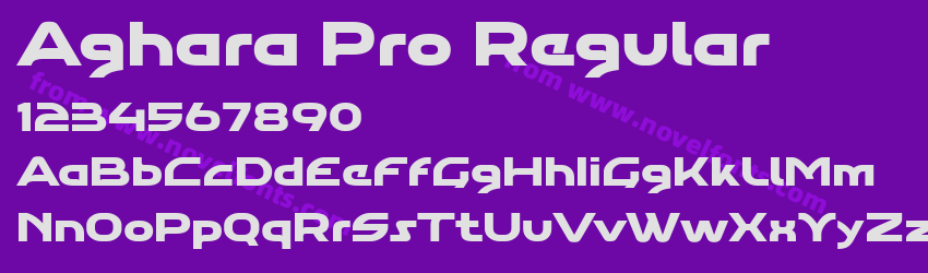Aghara Pro RegularPreview Aghara Pro RegularPreview