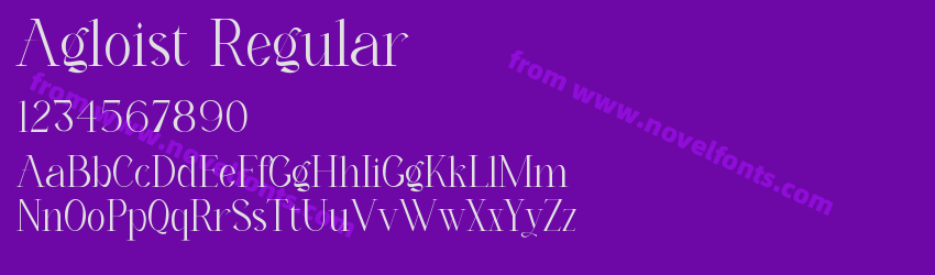 Agloist RegularPreview