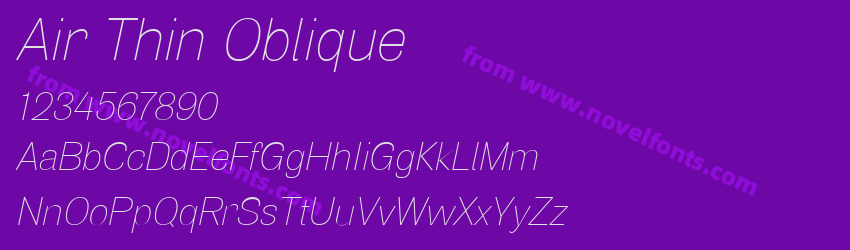 Air Thin ObliquePreview Air Thin ObliquePreview