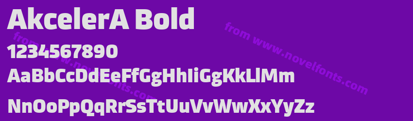 AkcelerA BoldPreview AkcelerA BoldPreview