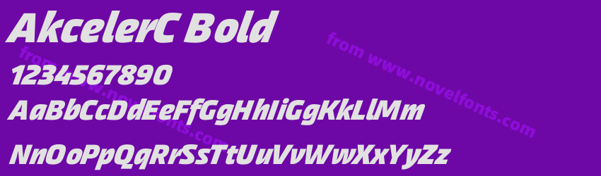 AkcelerC BoldPreview AkcelerC BoldPreview